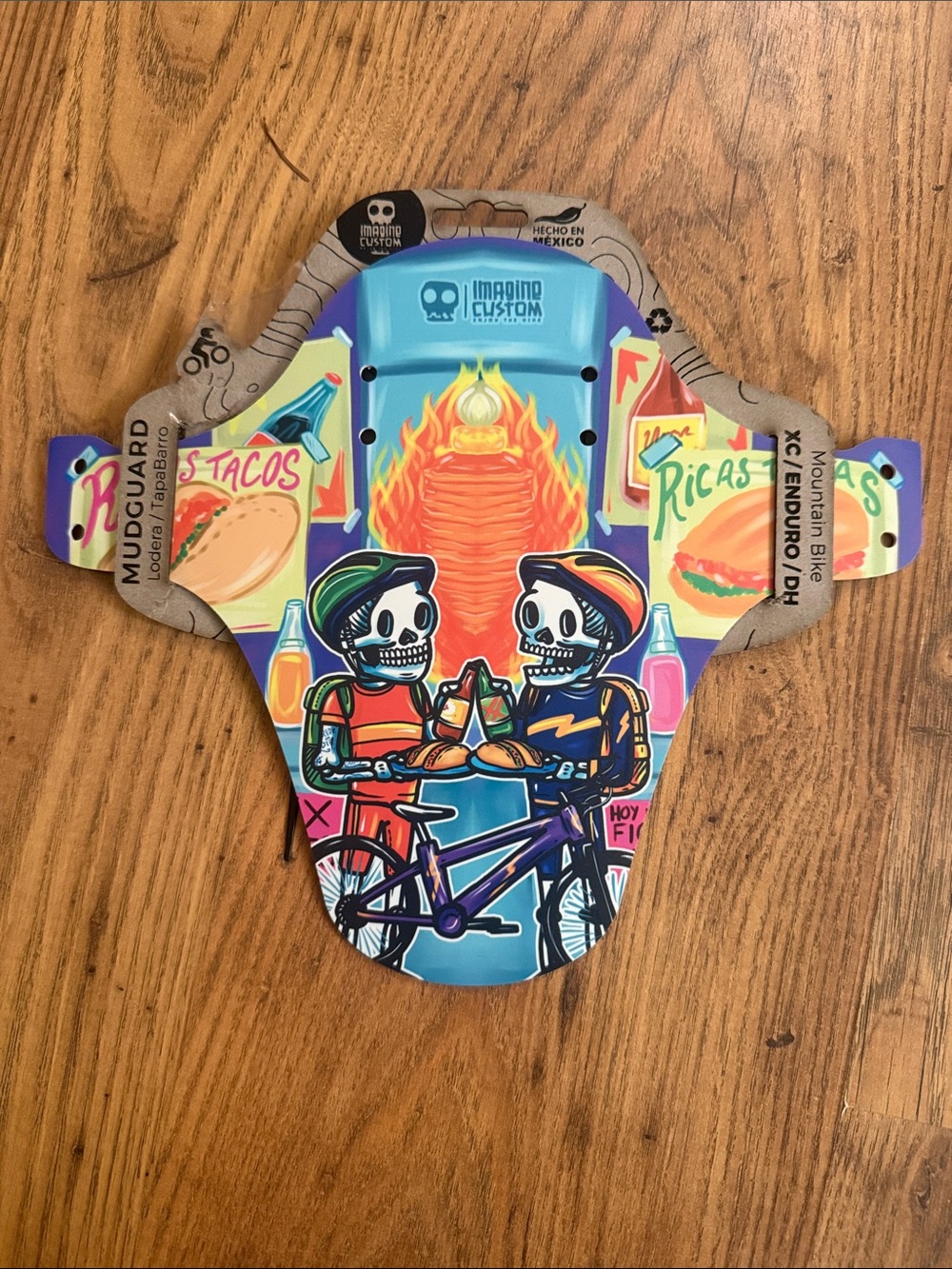 Imagine Custom MTB Mudguard Made in Mexico
